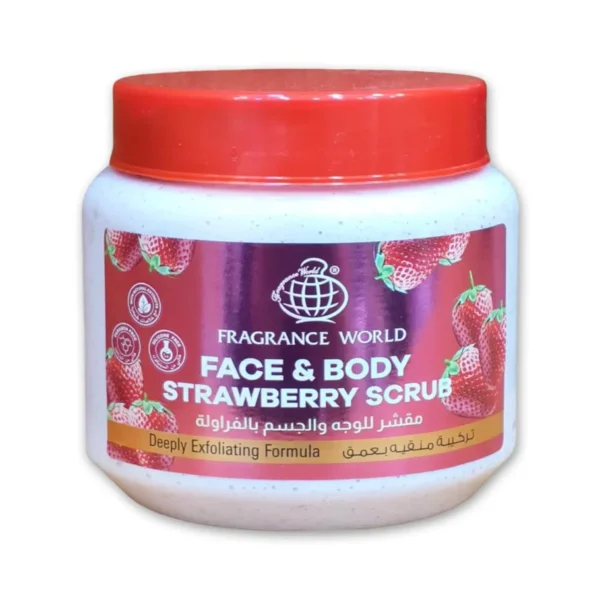 Face & Body Strawberry Scrub 500ml